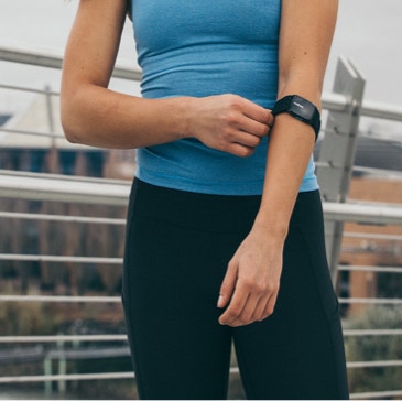 Heart Rate Monitors: Armband + Chest Strap